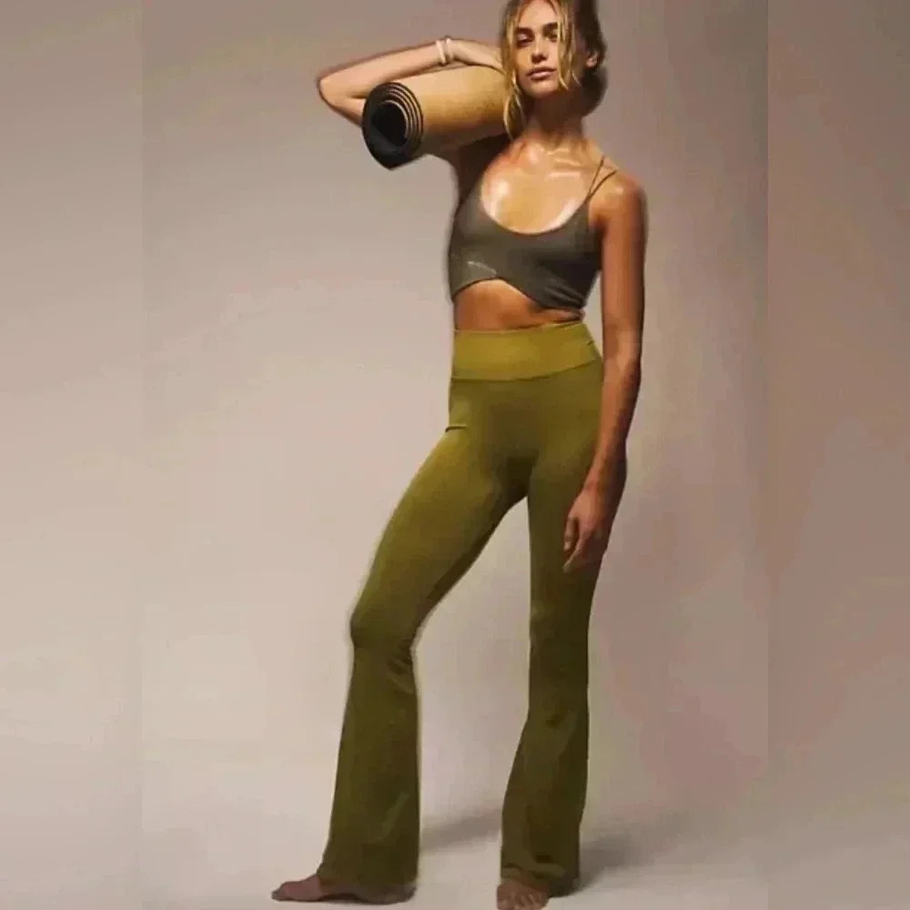 FP Movement by Free People Olive Green Leggings